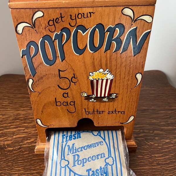 Popcorn Bags Etsy
