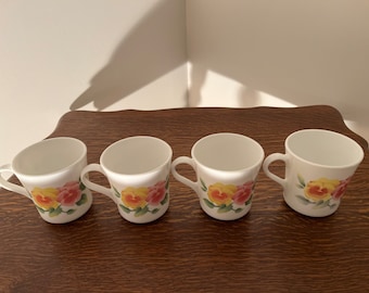 Vintage Floral Coffee Cup | Coffee Mug