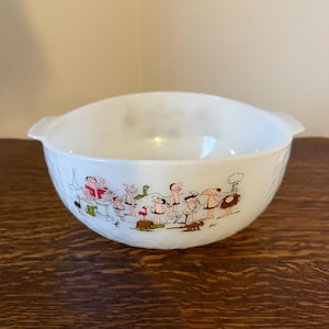 Fire King Hart Bowl - Etsy