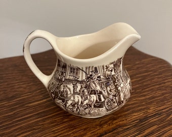 English Ironstone Tableware Dickens Series Creamer Pitcher