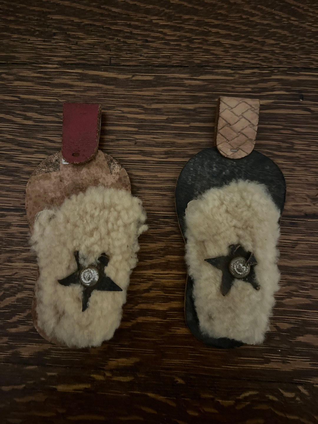 Vintage Toy Gun Holster Leather Cowboy Gun Holster pair Etsy