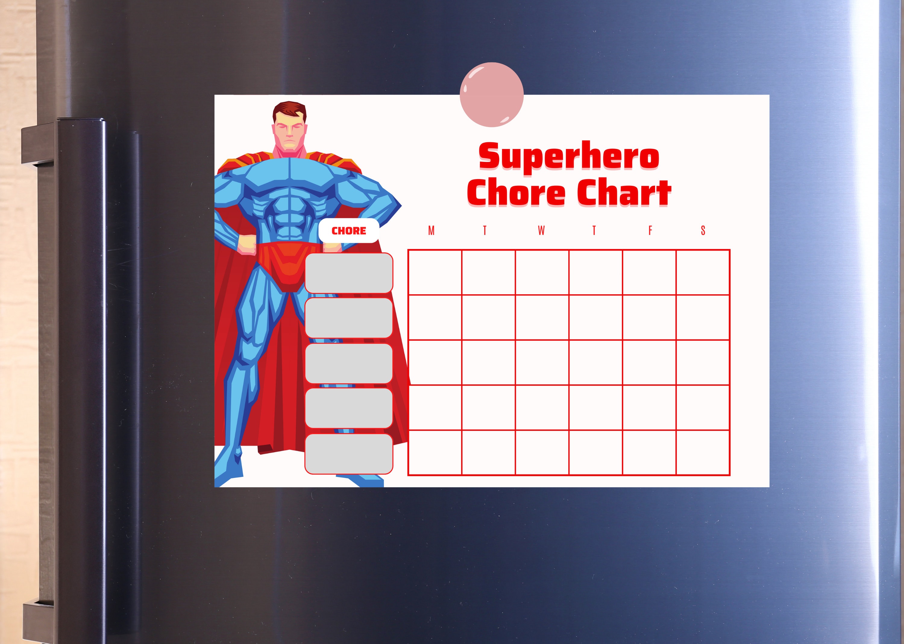 Weekly Chore Chart Printable Weekly Chore Chart Printable Chore Chart ...