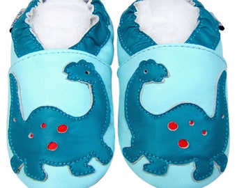 Chaussures en cuir pour bébé à semelle souple pour filles pour garçons enfants unisexes toddler Motif animal Baby Booties 0-3 Y