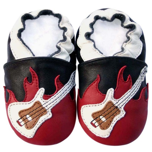 semelle souple en cuir véritable et velours côtelé bébé chaussures filles garçons infantile tout-petit bébé chaussons 0-3 ans