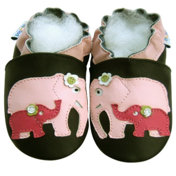 Fille Chaussures Fleur, Licorne, Hibou, Maryjane, Couronne Animal Semelle Souple Fond Infant Toddler Bébé Chaussons EnCuir 0-3Y