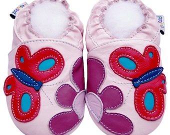 garçons filles bébé chaussures en cuir véritable semelle souple infantile toutpetit unisexe enfants chaussures bébé chaussons 0-3ans