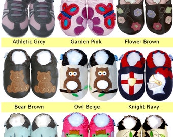 Baby Shoes Genuine leather Soft Sole Infant Toddler firstwalk Unisex Kids Shoes Boys Girls Baby Booties 0 - 3 Y