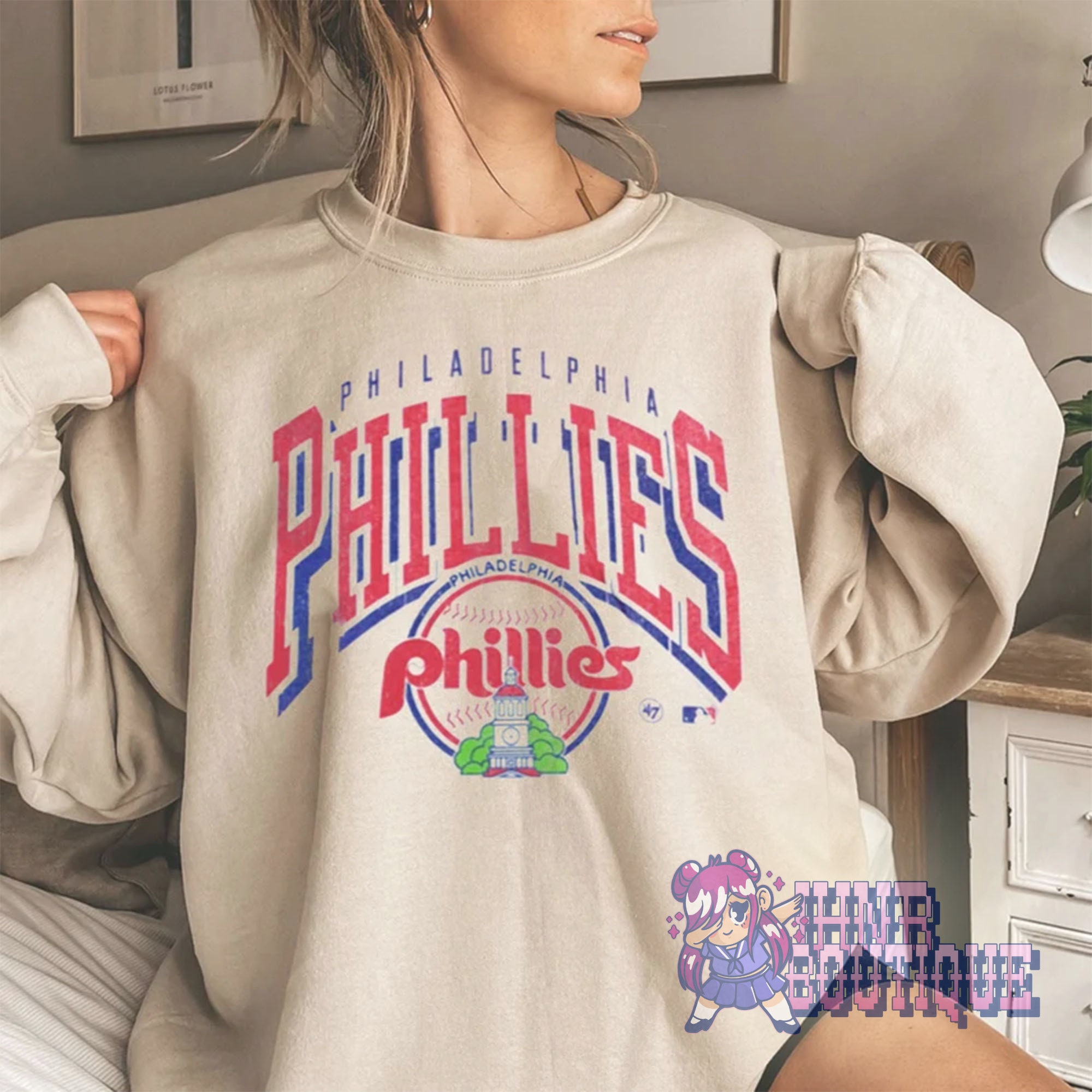 90's style sweatshirt