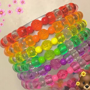 Flower Beaded Bracelet