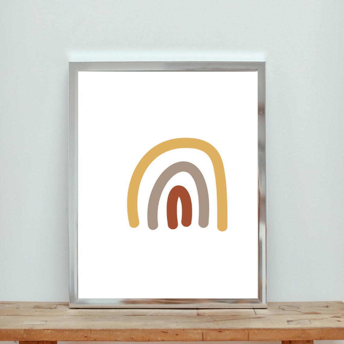 Rainbow Nursery Wall Art Rainbow Prints Gender Neutral Room Etsy