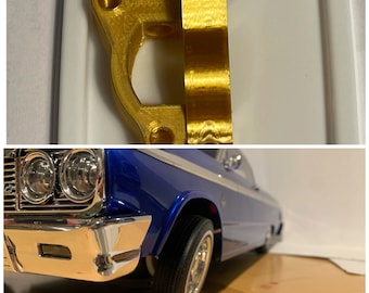 1:10 Positive Camber For Redcat 64 Jevries RC LowRider Impala 64 / Monte Carlos 79