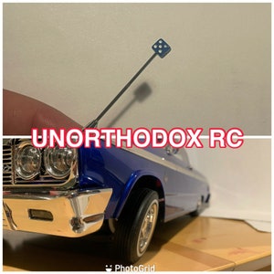 1:10 ダイス ペア アンテナ Redcat Sixty four Impala Jevries RC LowRider