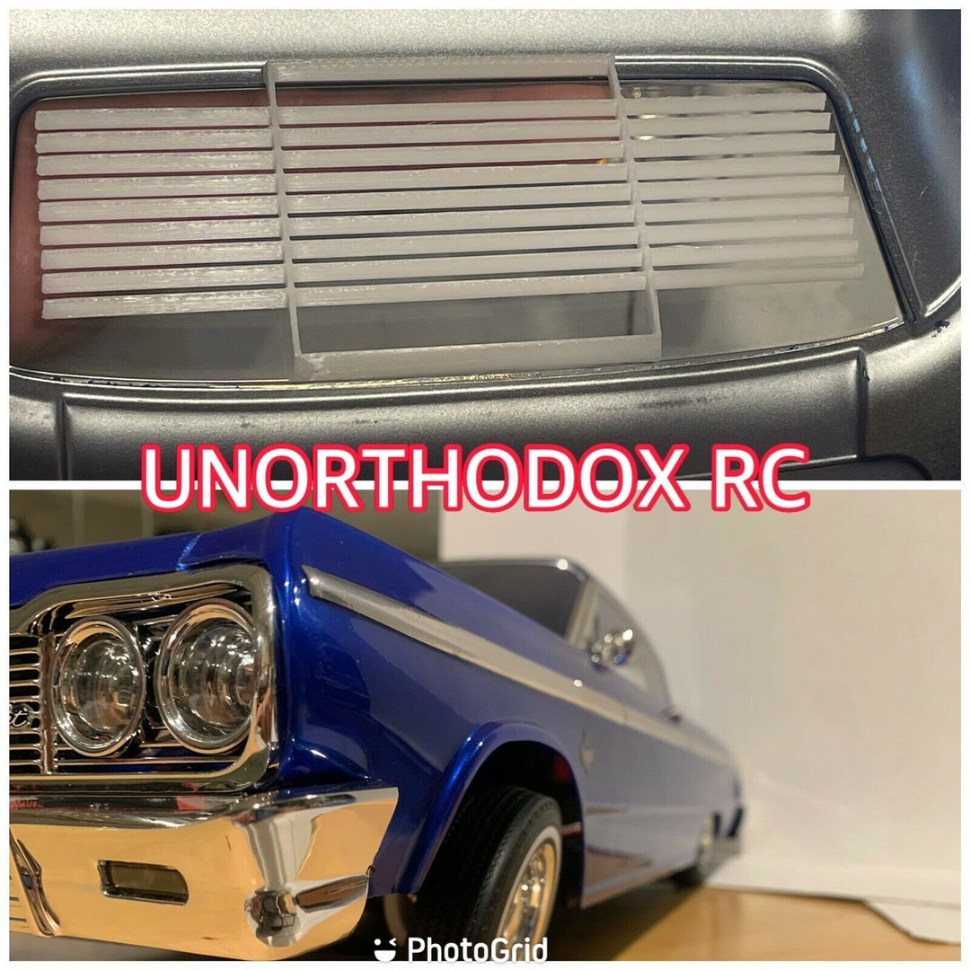 1:10 Rear Window Blinds/shades for Lowrider Sixty Four Redcat RC 64 ...