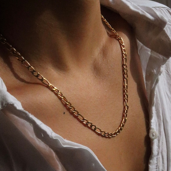 Figaro Kette, Frauen Kette, Geschenk für Frauen, Damen Schmuck, Frauen Halskette, Schmuck für Frauen, Halskette für Frauen