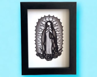 La virgin Guadalupe fine art print