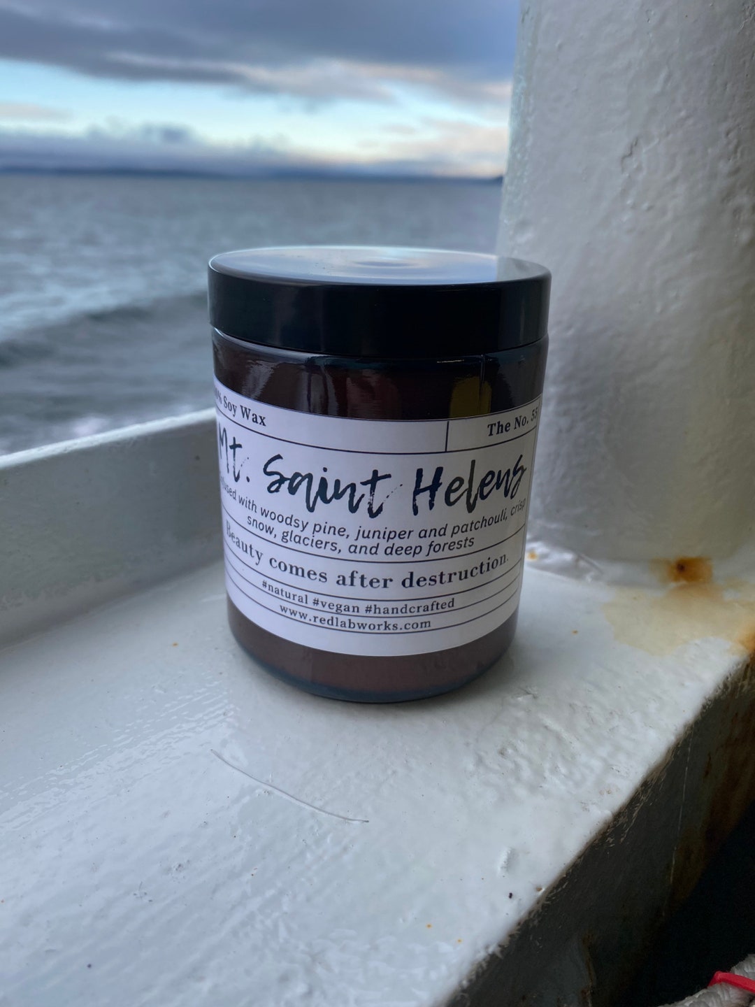 Mt. St. Helens Organic Soy Candle Homemade Candles Etsy