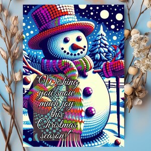 Ik wens je veel sneeuwplezier deze kerstperiode!