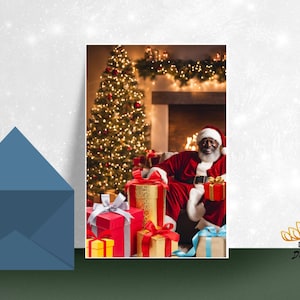 Die Geschenküberraschung des schwarzen Weihnachtsmannes: Feiern Sie die Weihnachtszeit mit Stil!