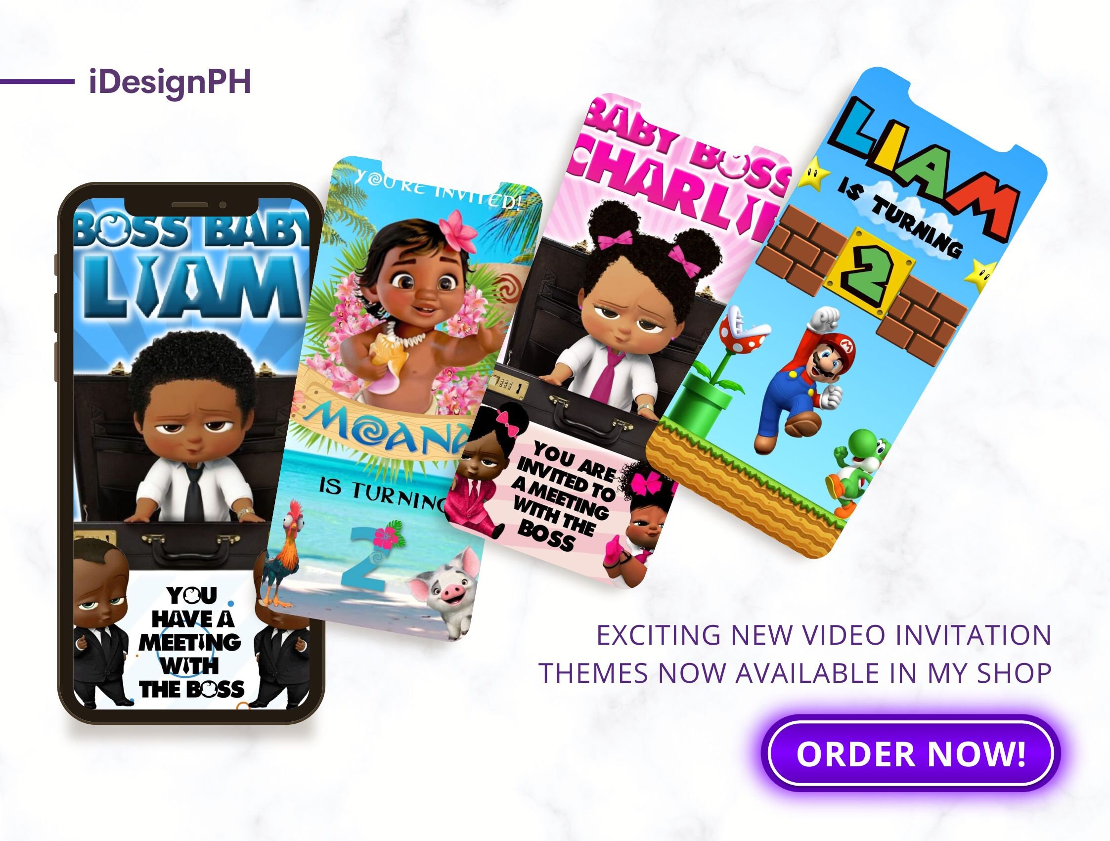 Custom Mcdonalds Birthday Invitation Animated Video Invite Etsy