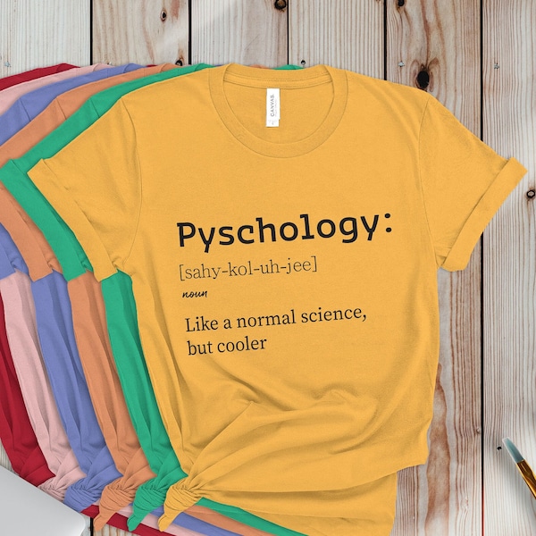 Psychology Definition Shirt, Pyschology Tank Top, Psychologist T-shirt, Pyschology Tshirt, Psychology Student Gift Psychology Major Tee