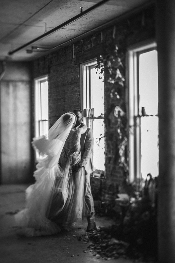 Ruffle veil Etsy wedding Veil Soft veil Frill tulle veil, modern wedding bridal veil, ruffle, lace, modern bohemian bridal veil