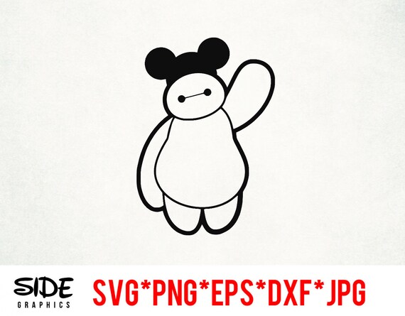 Baymax Instant Download Digital File Svg, Png, Eps, Jpg, and