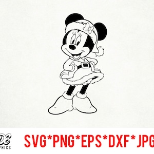 Navidad Mini SVG descarga instantánea de archivos digitales svg, png, eps, jpg y dxf clip art para silueta cricut y otro software de corte