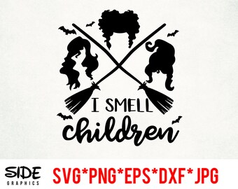 I Smell Children instant download digital file svg, png, eps, jpg, and dxf clip art for cricut silhouette and other cutting software