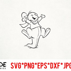 Roo instant download digital file svg, png, eps, jpg, and dxf clip art for cricut silhouette and other cutting software