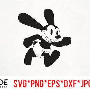 Oswald download istantaneo file digitale in formato svg, png, eps, jpg e clip art dxf per la silhouette cricut e altri software di taglio