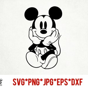 Criss Cross Mickey instant download digital file svg, png, eps, jpg, and dxf clip art for cricut silhouette and other cutting software