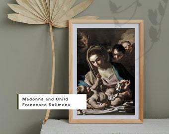 イタリア製 聖母子像 壁掛けアート ボード絵 宗教画 La Madonnina Episodio 7 La Madonnina（ラ・マドンニーナ）【Mia preferita