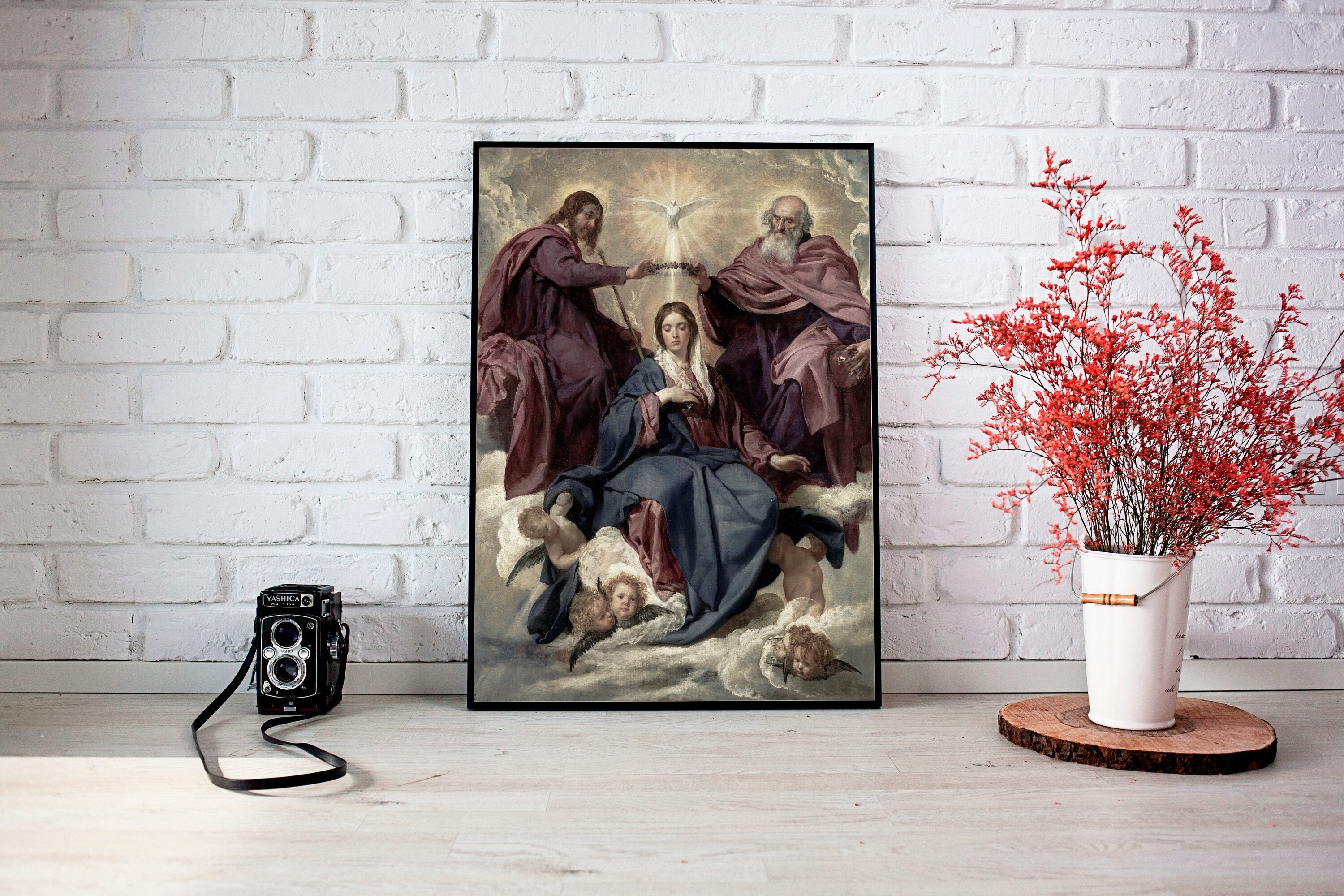 Catholic Digital Art Prints Vintage Christian Print Digital Catholic ...