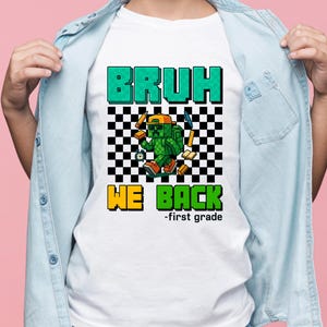 Gamer Back To School PNG Bundle for Boys, Preppy First Day of School Sublimation, Teacher Kids Gamer Shirt Design PNG ,Boy Kids Back School