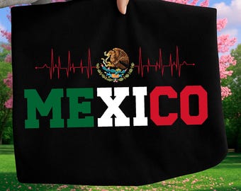 メキシコ国旗PNG、Viva Mexico昇華デザイン、メキシコプライドハートビートクリップアート、独立記念日シャツPNG、デジタルダウンロード