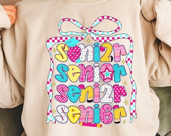 Coquette Lace afstuderen senior 2026 png, preppy klas van 2026 sublimatieontwerp voor shirt, afgestudeerd 2026 png middelbare school senior cadeau
