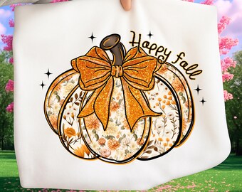 Coquette Pumpkin PNG, Preppy Pumpkin Shirt Design, Coquette Pumpkin Sublimation, Cute Bow Fall Coquette Pumpkin, Digital Download