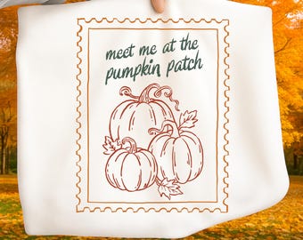 Just a Girl Who Loves Fall PNG Stamp, Pumpkin Spice Autumn Sweater Women png, Trendy Fall ,  Pumpkin season Png, Fall Stamp Hand-drawn