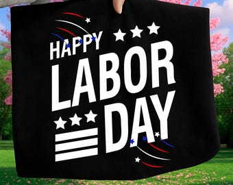 Felice Festa del Lavoro SVG PNG, Sublimazione USA in difficoltà, Divertente design di maglietta da lavoratore americano, Patriottico, Design a sublimazione rosso, bianco e blu
