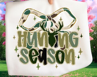 Hunting Season Coquette PNG, Deer Hunting Coquette Bow Sublimation Design, Girls Camo Hunting Shirt PNG, Duck Hunting Fall PNG