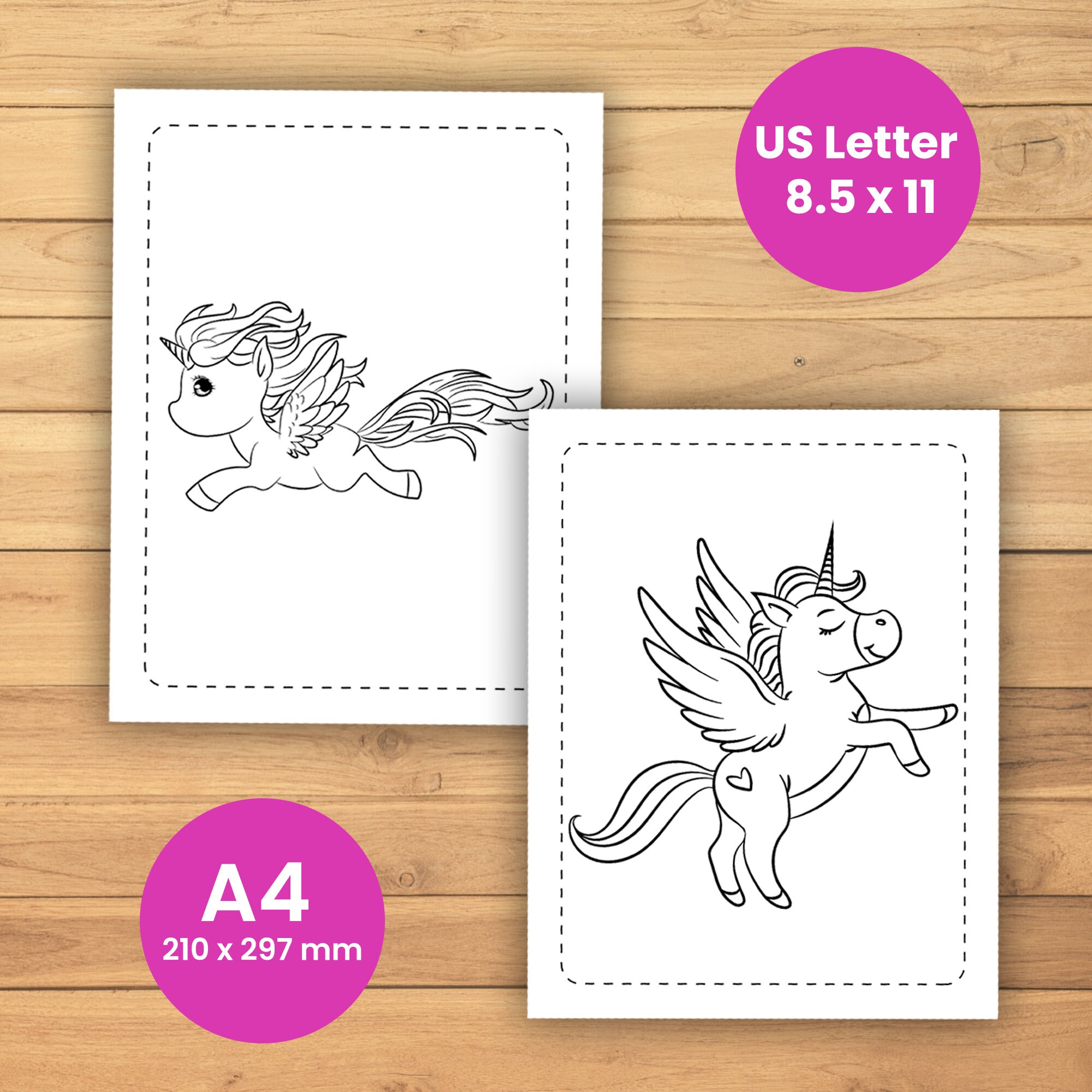 30 Cute Unicorn Coloring Pages for Kids Kawaii Unicorn Coloring Pages ...