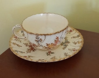 tasse a the Sarreguemines louis xv