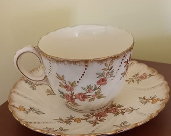 tasse a cafe Sarreguemines louis xv