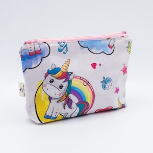 Unicorn pencil case, pencil case, bag for all sorts of things, knick-knacks toiletry bag, pencil case for children, organizer bag, gifts for girls