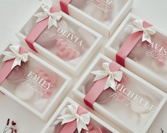 Bridesmaid Proposal Gift Boxes, Unique Bridesmaid Gift Boxes, Personalized Bridal Party thank you Gift boxes, Bridal Shower Box, Gift Box