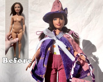 OOAK Rescue Doll - Bruja amigable