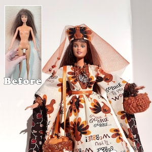 OOAK Rescue Doll - Thanksgiving/Fall Princess
