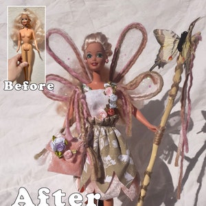 OOAK レスキュードール - ピクシーガール