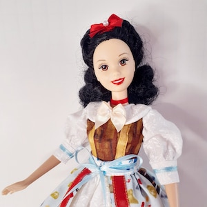 OOAK Rescue Doll - Disney Snow White and the Seven Dwarfs Inspired Peasant Dress