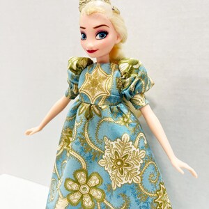 OOAK Rescue Doll - Disney Inspired Queen Elsa Christmas Morning bild 3